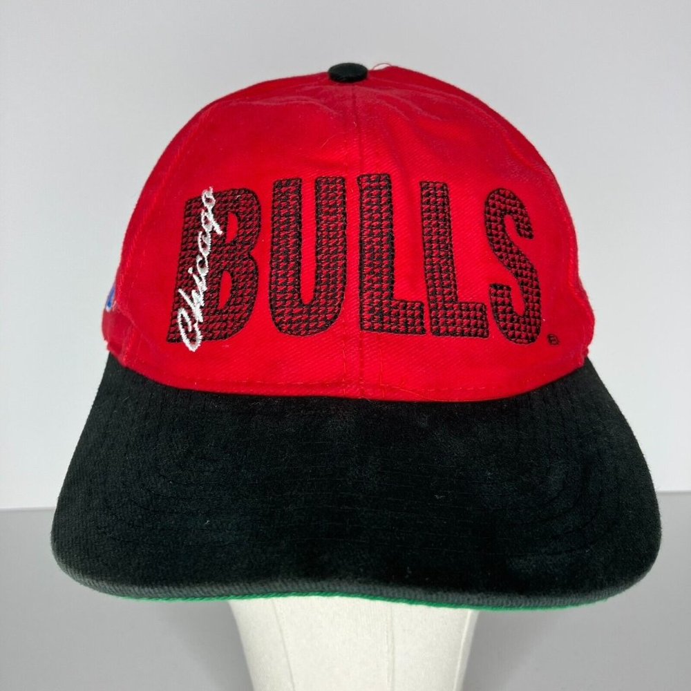 Vintage Chicago Bulls Sports Specialties Red Adjustable Hat